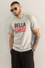 man stand with wall