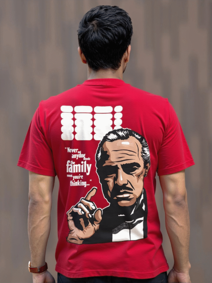 man stand with wall