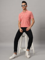 man sit on table