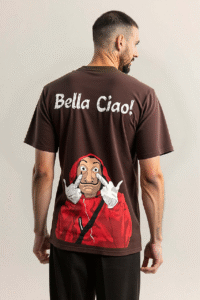 man stand with wall